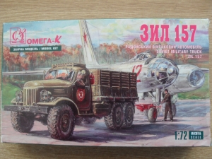 OMEGA-K 1/72 7203 ZIL 157 STAKE TRUCK